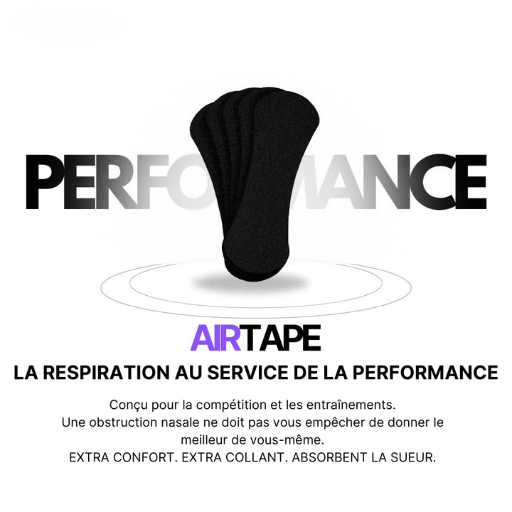 AIRTAPE – La bande nasale de performance