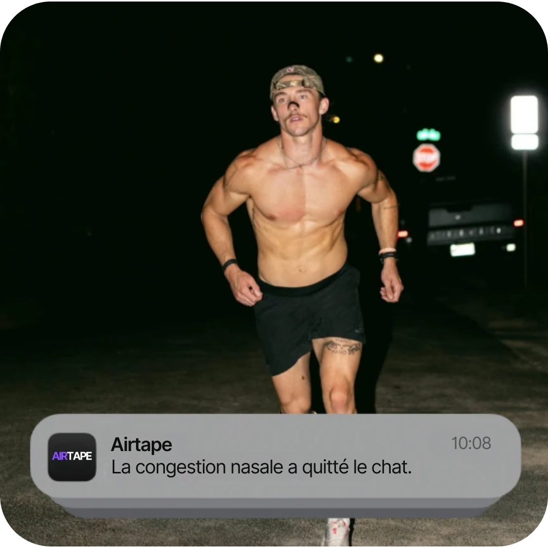 AIRTAPE – La bande nasale de performance