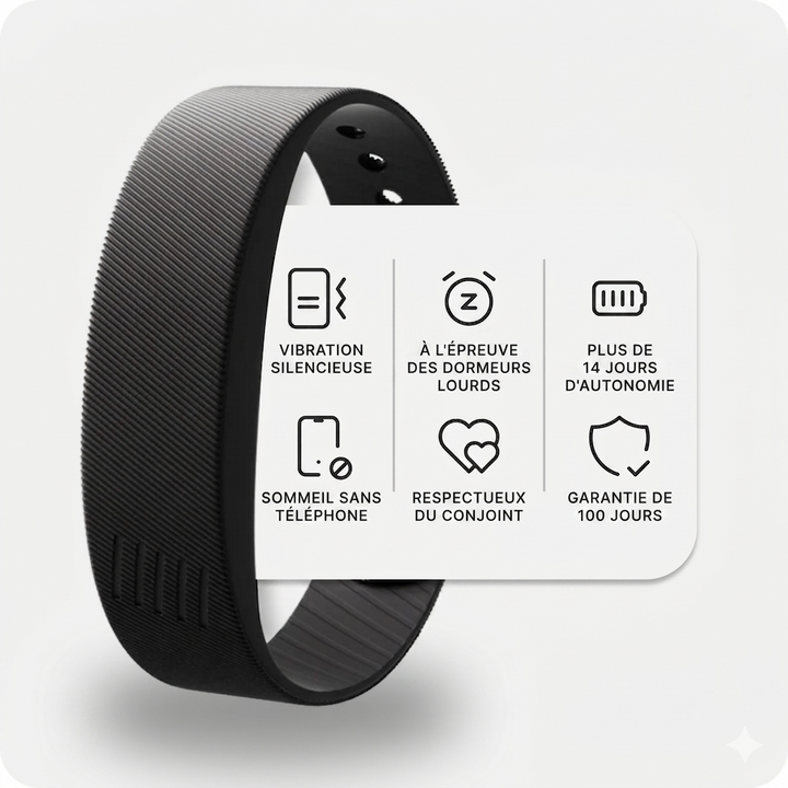 Bracelet Réveil Vibrant Intelligent